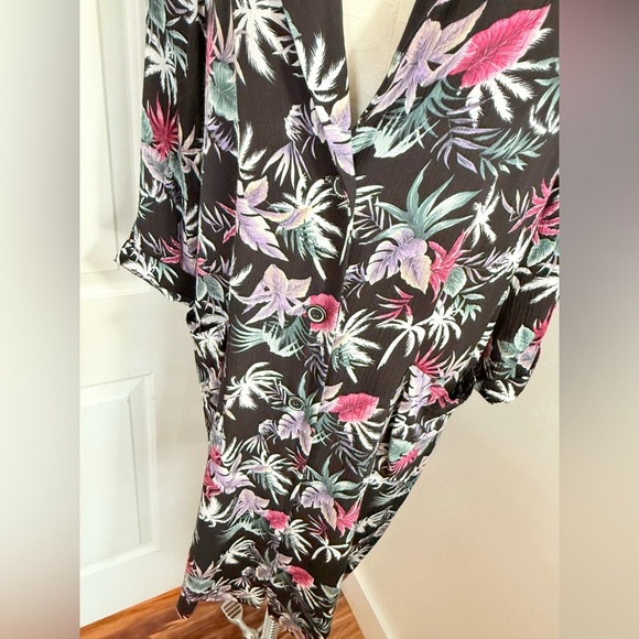 New POL Floral Print Duster Jacket - Picture 5 of 5